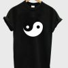 1 yin and yang t-shirt