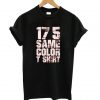 17 5 Same Color T Shirt BC19