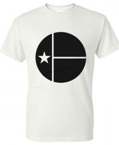 Austin Texas Circle Flag T-shirt BC19