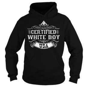 Certified white boy USA HOODIE BC19