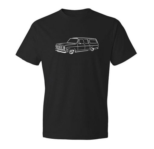 Classic Car Shirt of Chevy Suburban, Unisex, Car Enthusiast, Car T-Shirt BC19
