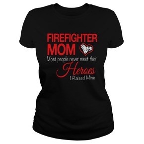 Firefighter mom T-Shirt BC19