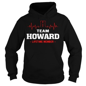 H team Howard lifetime member HOODIE BC19