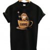 Hermione Accio Coffee T shirt BC19