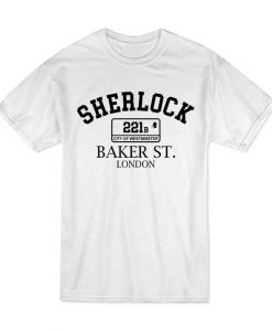 Inspired Sherlock Baker St London 221b Westminster T-Shirt BC19