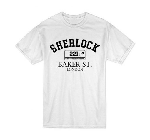 Inspired Sherlock Baker St London 221b Westminster T-Shirt BC19