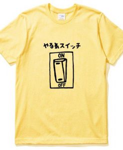Japanese energetic switch men and women short-sleeved T-shirt BC19