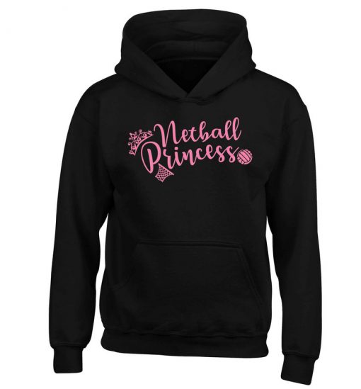 Netball princess kid's hoodie