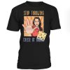 Stop Throw Cheese at Baby Anti Viral Video Challenge T-Shirt