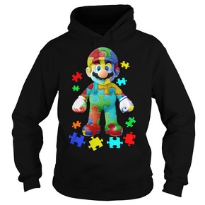 Super Mario Autism Hoodie BC19