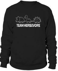 Team Herbivore Dinosaurs Classic Sweatshirt BC19