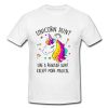 Unicorn Aunt Like A Regularl T-Shirt BC19