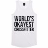 Worlds Okayest Crossfitter Tank Top BC19