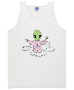 alien in sky tanktop BC19