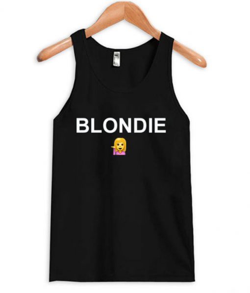 blondie emoji tanktop BC19