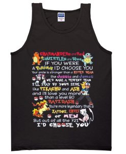charmander are red pokemon quotes tanktop BC19