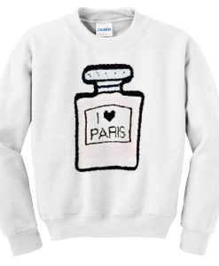 i love paris parfume sweatshirt BC19