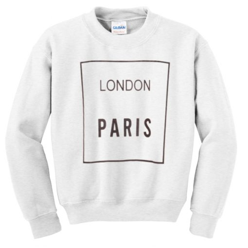 london paris sweatshirt BC19