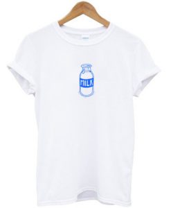 milk bottle t-shirt Bc19