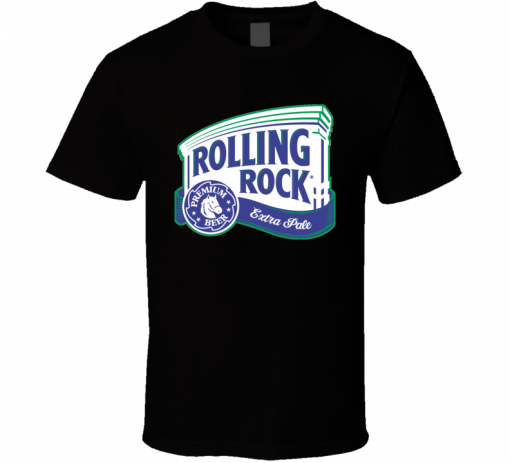 rolling rock beer logo T Shirt BC19 – teeandchill.com