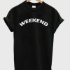 weekend t-shirt BC19