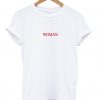 woman font t-shirt BC19