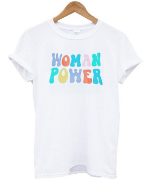 woman power tshirt BC19