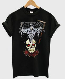 yeezus death skull t-shirt BC19