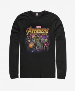 Marvel Avengers: Infinity War Character Shot Long Sleeve T-Shirt