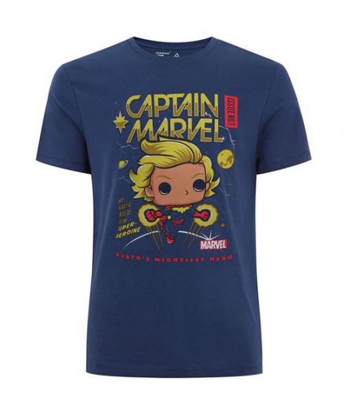 Captain Marvel T Shirt BC19