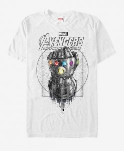 Marvel Avengers Infinity War Gauntlet Drip T-Shirt BC19