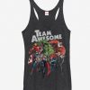 Marvel Avengers Team Awesome Girls Tank Top BC19