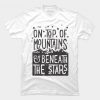On Top Of Mountains T Shirt BC19