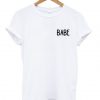 babe t-shirt BC19