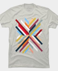 Abstract Geometric T-shirt AD01