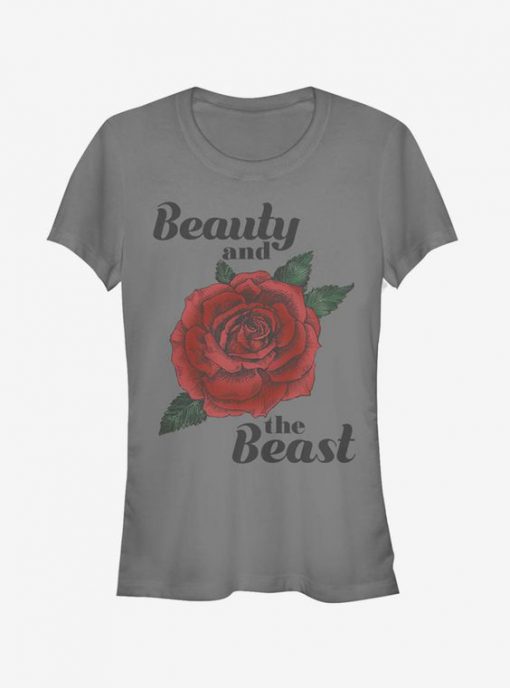 Beauty & The Beast Rose T-Shirt ZK01