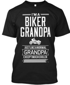 Biker Grandpa T-Shirts AD01