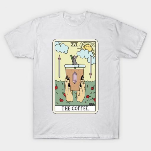 Coffee Tarot Card T-Shirt AD01