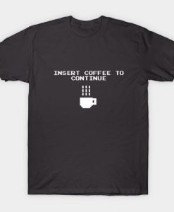 Coffee Video Game T-Shirt AD01