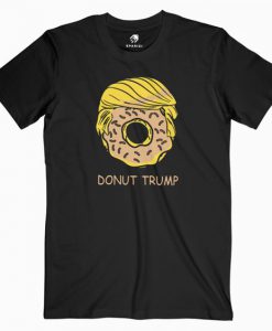 Donut Trump T Shirt Funny Graphic Tees EC01