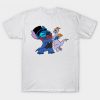 Dreamfinder Stitch and Figment T-Shirt ZK01
