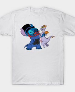 Dreamfinder Stitch and Figment T-Shirt ZK01