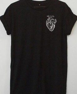 Heart Pattern T-shirt AD01