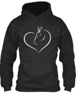 Heart horse Hoodie EC01