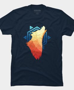 Howling Wolf T-shirt AD01