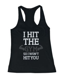 I Hit the Gym Tank Top AD01