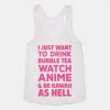 I Just Want To Anime Tank Top AD01