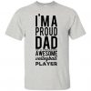 I'm a proud dad Volleyball T-shirt AD01
