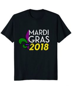 Mardi Gras 2018 Tshirt mardi gras graphic tee funny shirt EC01