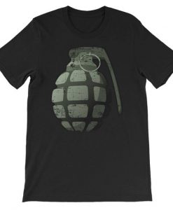 Military Hand Grenade T-Shirt ZK01